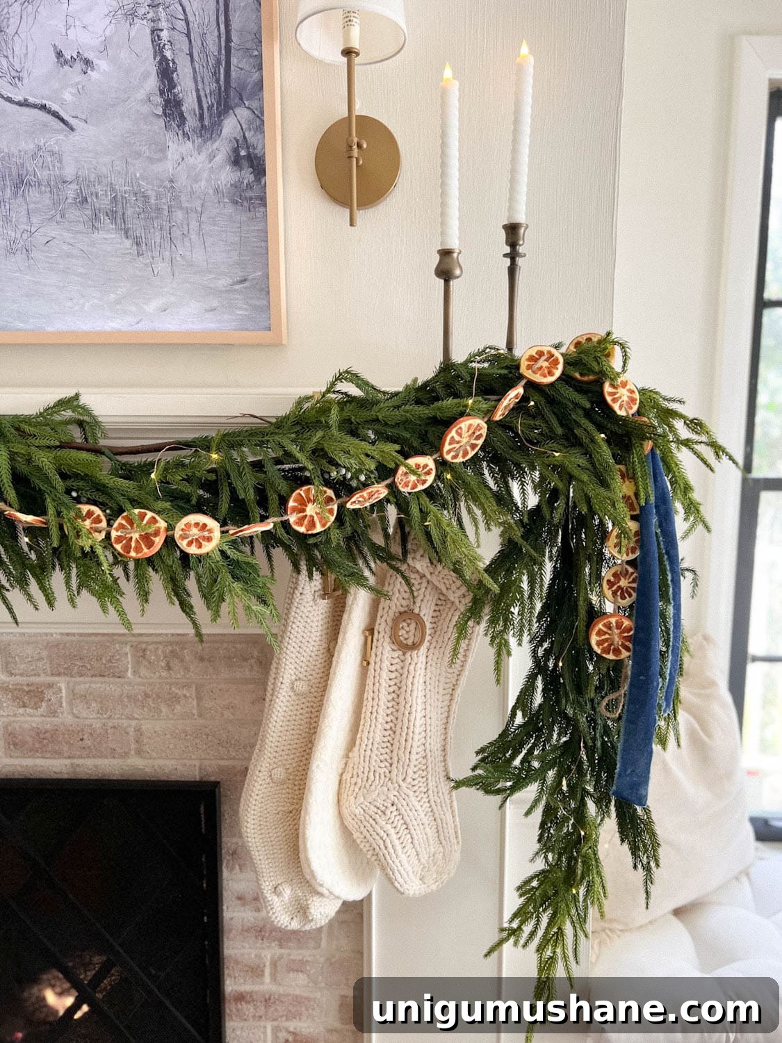 Top Battery-Powered Christmas Lights to Buy on Amazon 10 mantel garland with battery operated Christmas lights and battery operated wax candles