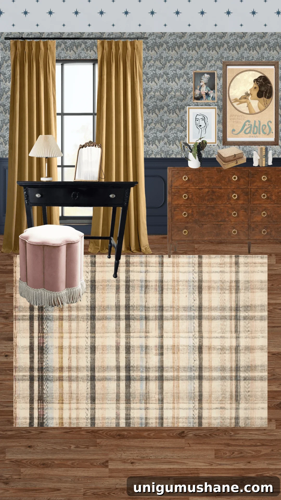 Cottage Teen Bedroom Plans and Curtain Color Combinations 6 img 48149 5