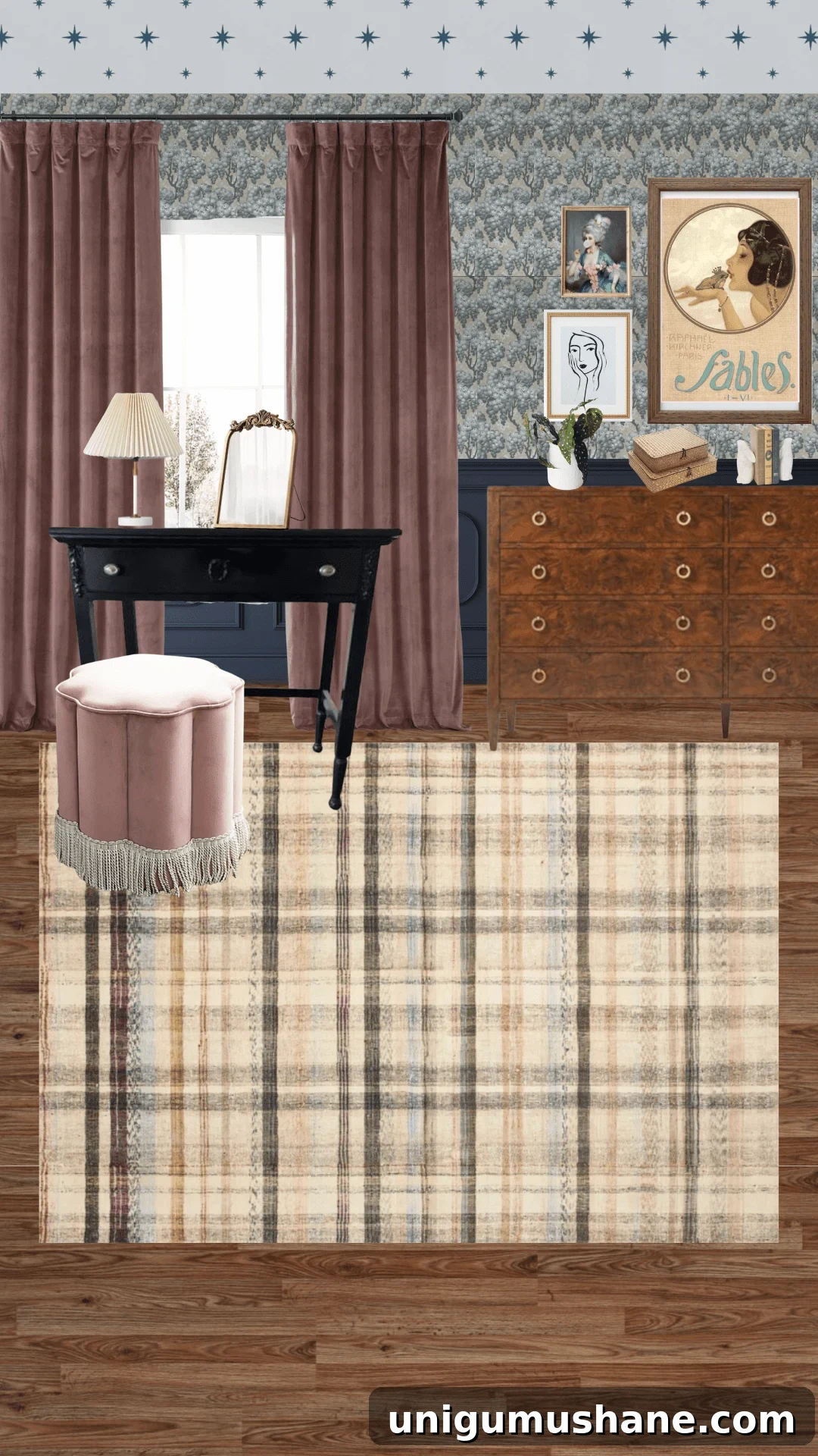Cottage Teen Bedroom Plans and Curtain Color Combinations 7 img 48149 6