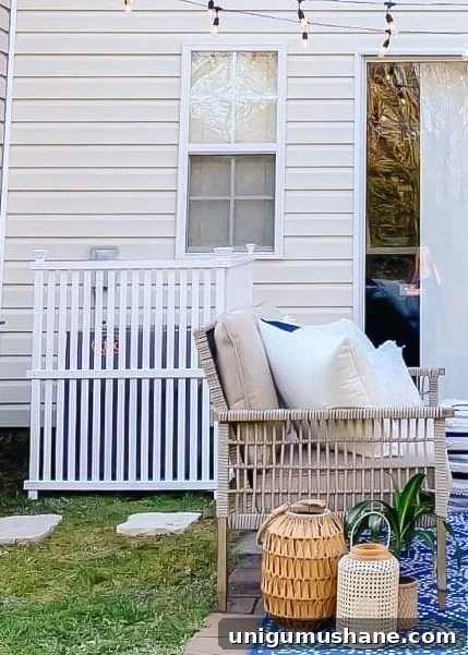 41 Budget-Friendly Backyard Projects for Outdoor Living 30 hiding HVAC unit with privacy fence panels