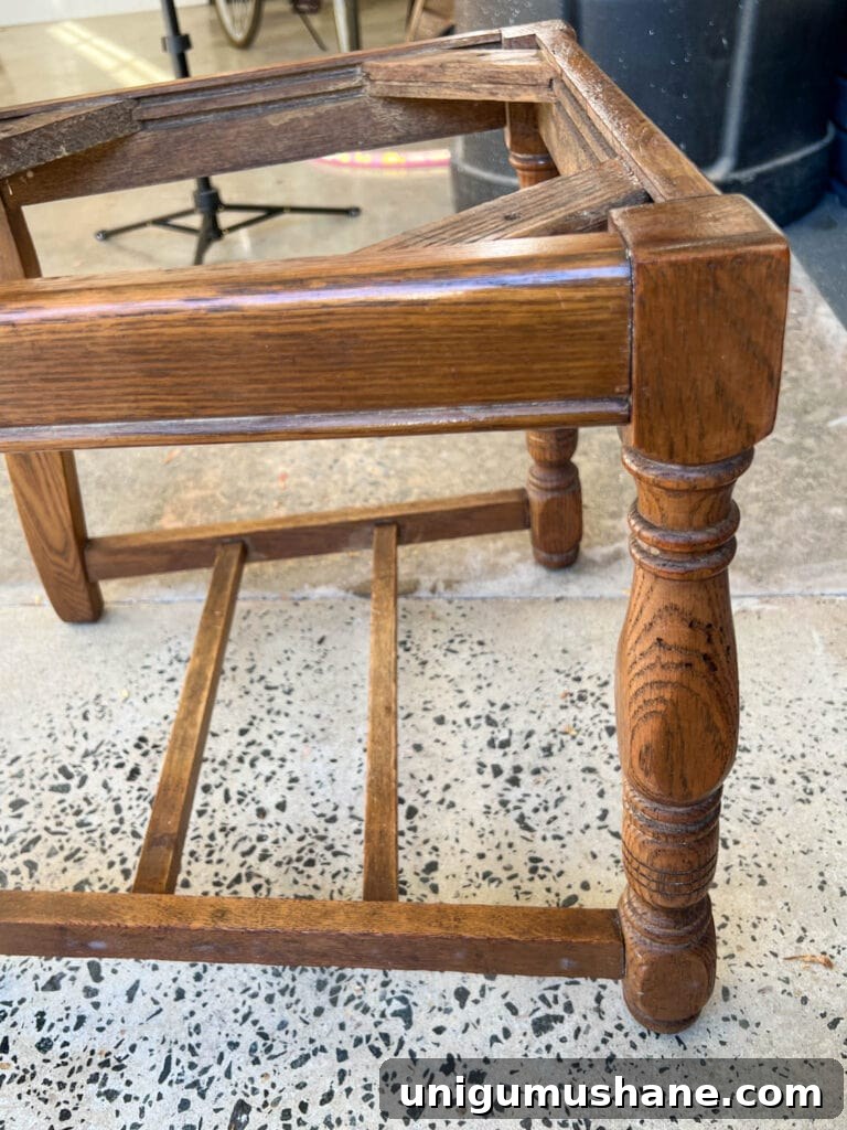 Refinish Wood Furniture Without Stripping: Desk Chair Makeover 8 after restor-a-finish
