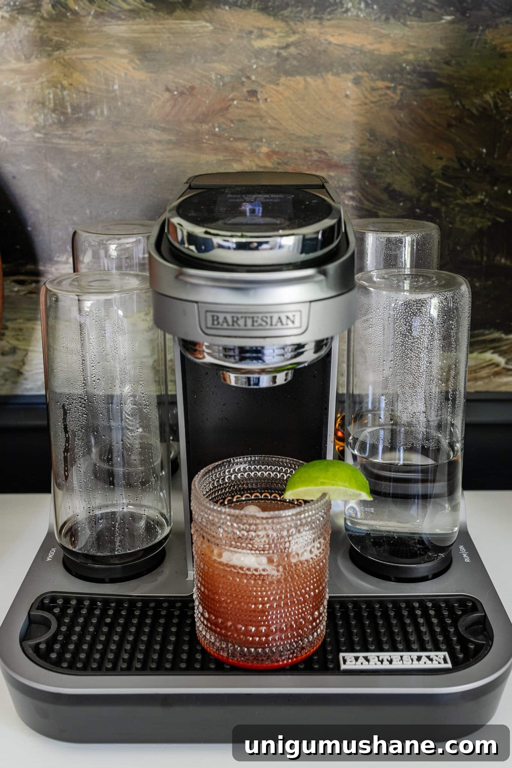 Bartesian Cocktail Maker Review: Unbiased Hands-On Verdict 7 Bartesian cocktail maker with a rum breeze drink
