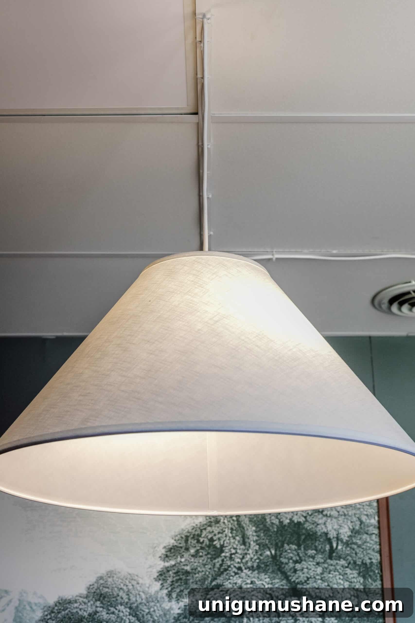 conference room lighting with cozy lamps instead of fluorescent bulbs