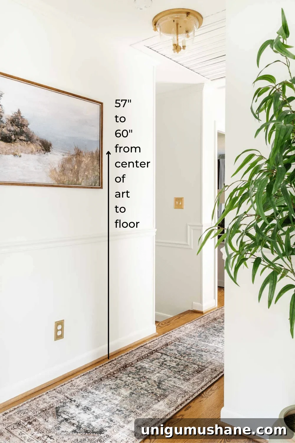 Avoid These Picture Frame Hanging Mistakes 4 how high to hang picture from the floor