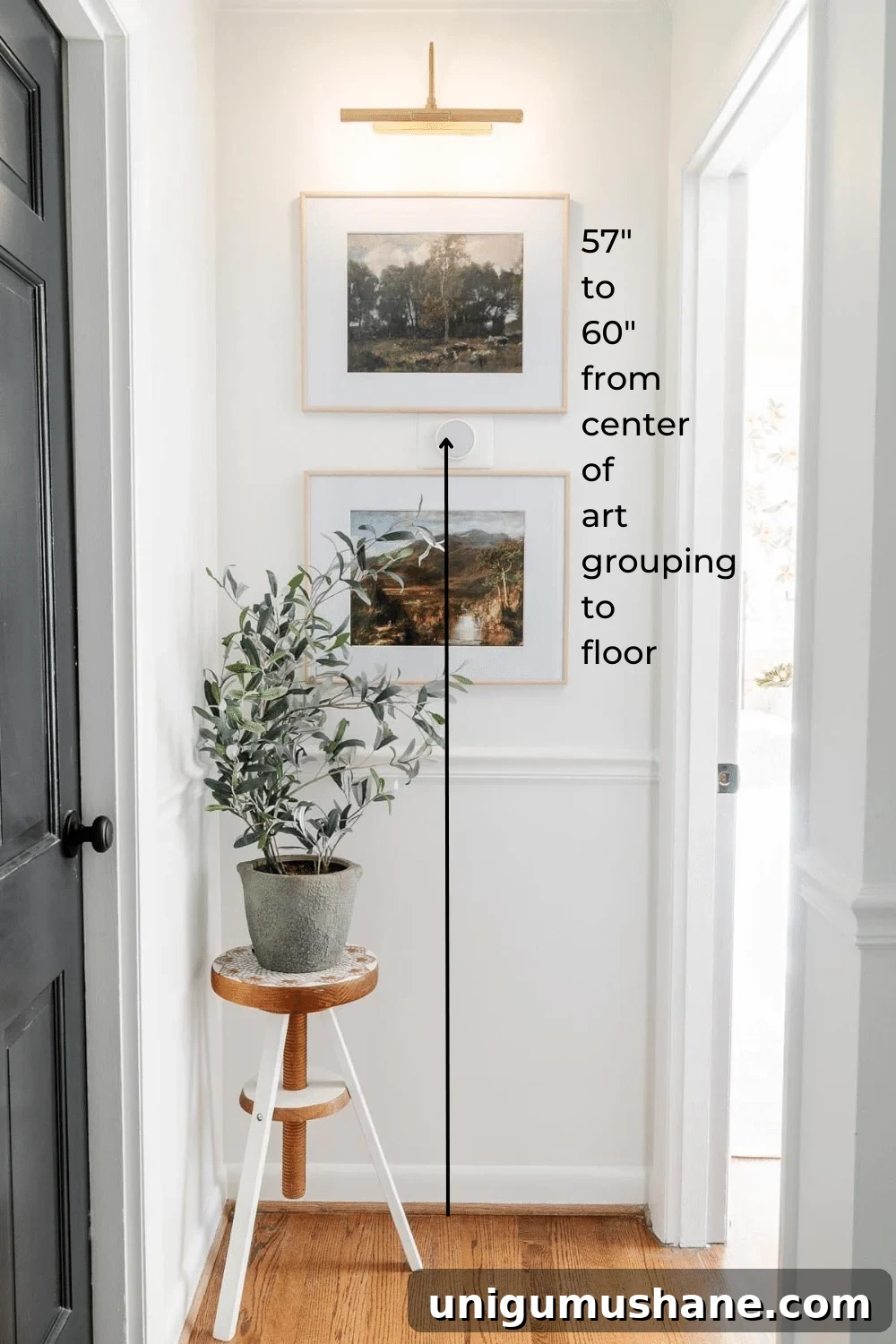 Avoid These Picture Frame Hanging Mistakes 5 how high to hang pictures in a pair