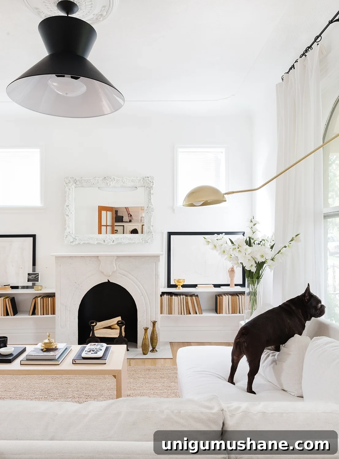 diy fake fireplace french marble surround