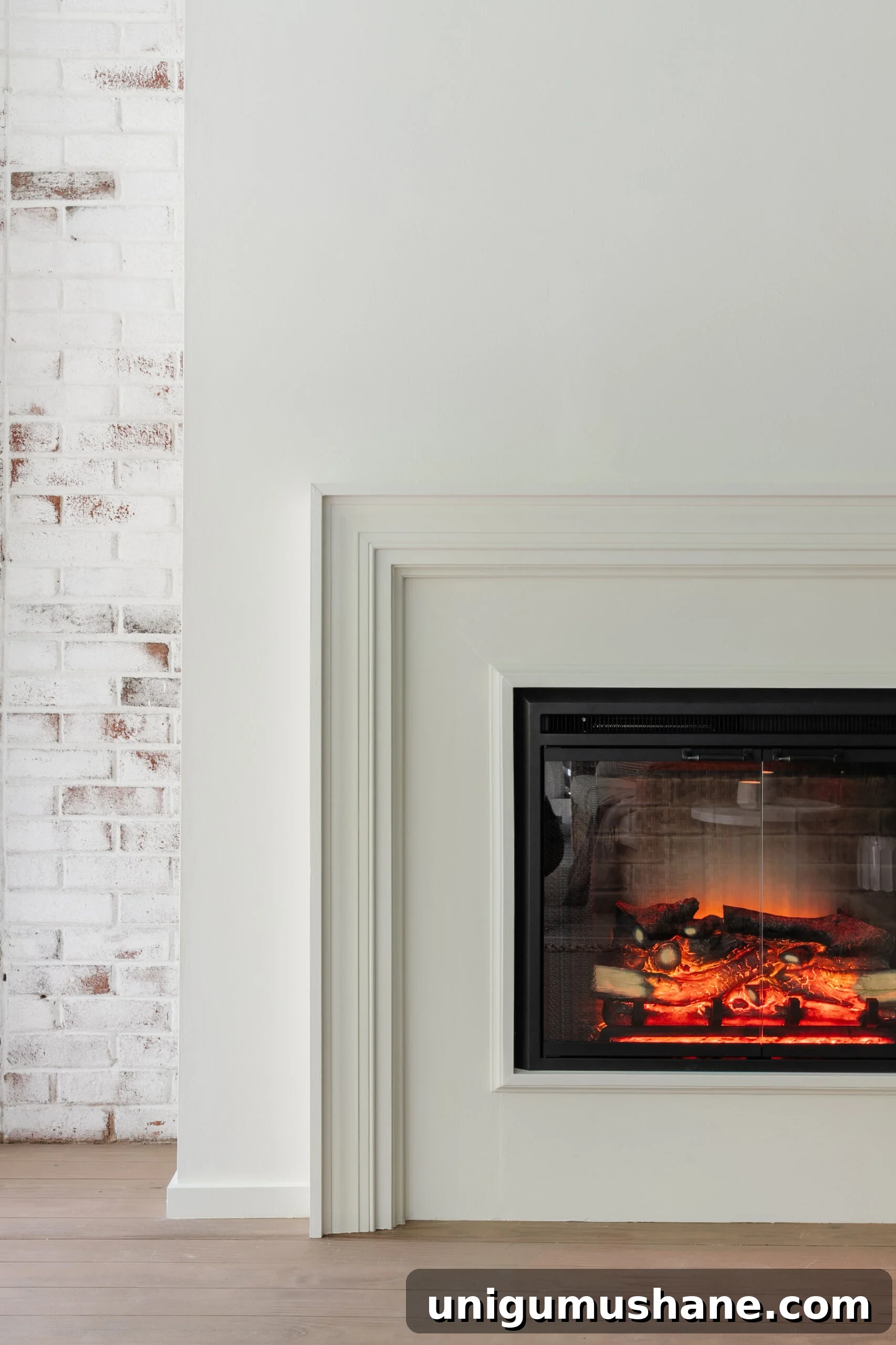 DIY Plaster Fireplace with Electric Insert Guide 27 electric insert fireplace with a molding surround