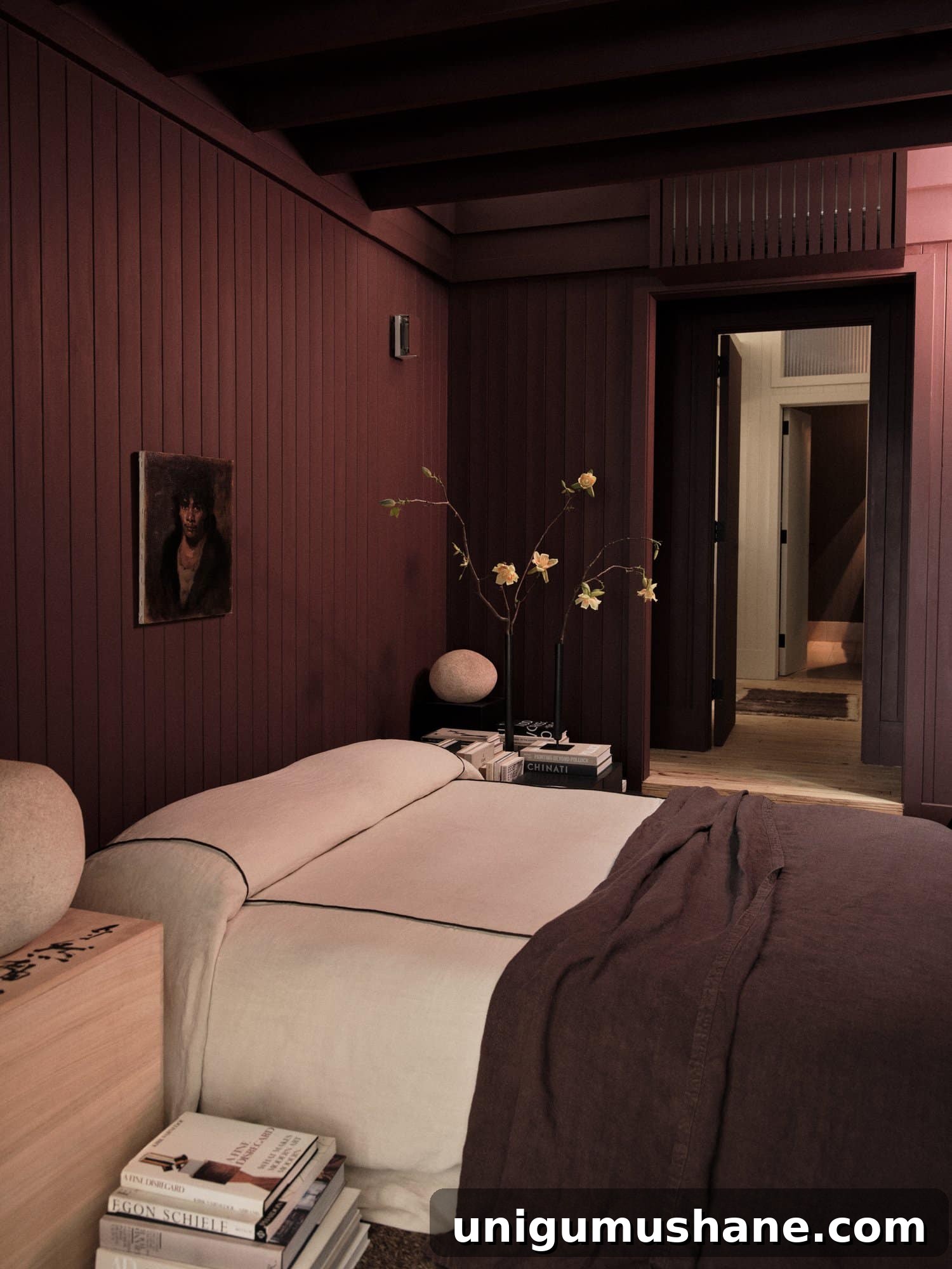 12 Burgundy Paint Colors Designers Recommend 14 farrow and ball deep reddish brown dark red bedroom colin king studio