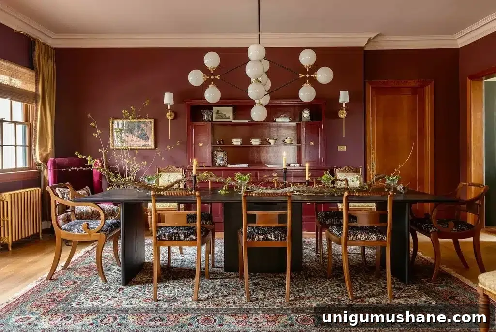 12 Burgundy Paint Colors Designers Recommend 17 farrow and ball estate emulsion preference red maria nordlund design burgundy dining room