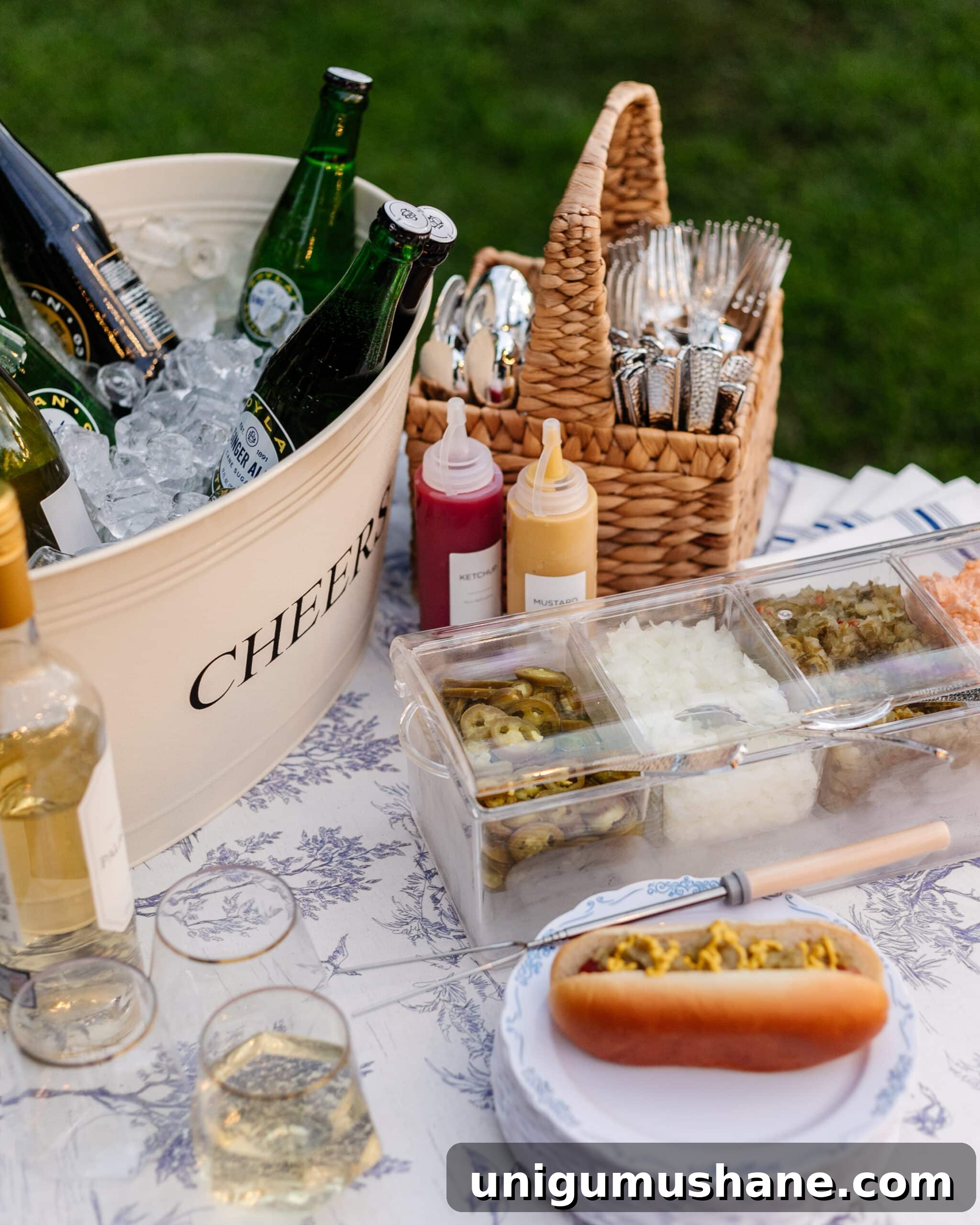 How to Host a Memorable Bonfire Party: 10 Safety and Setup Tips 12 bonfire party food serving hot dogs