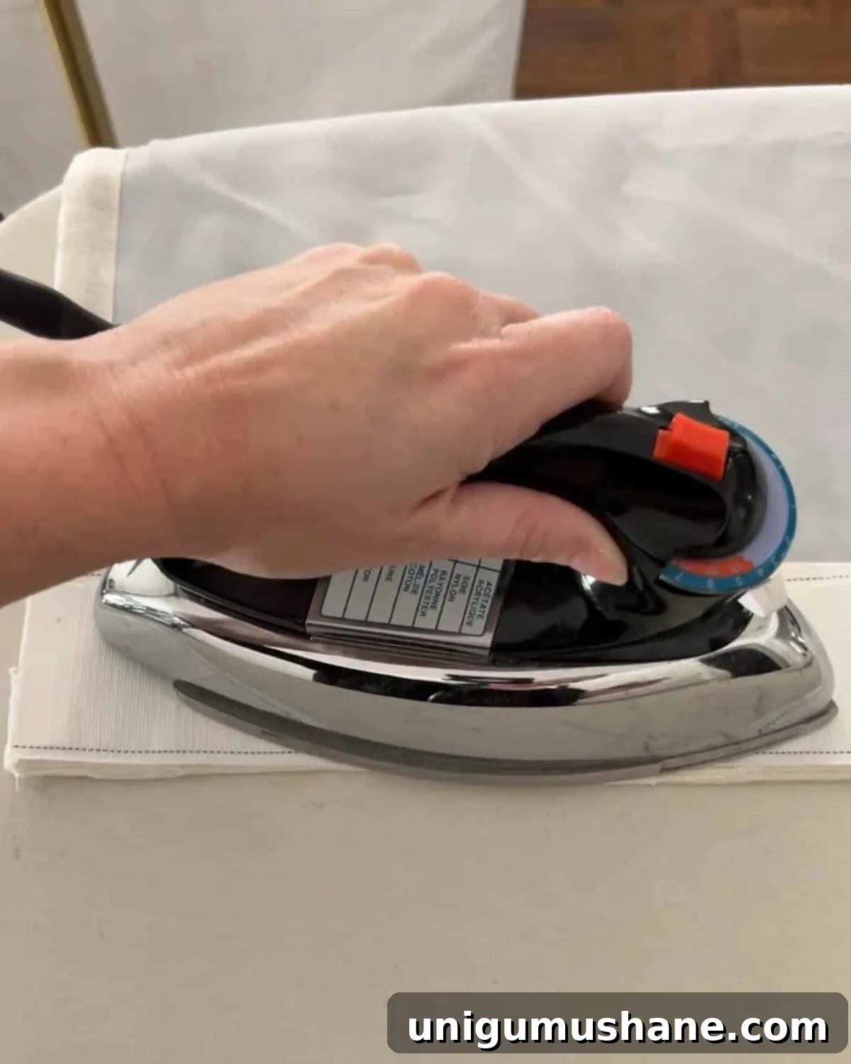 How to Make No-Sew Curtains with Trim 11 ironing on no sew curtain header