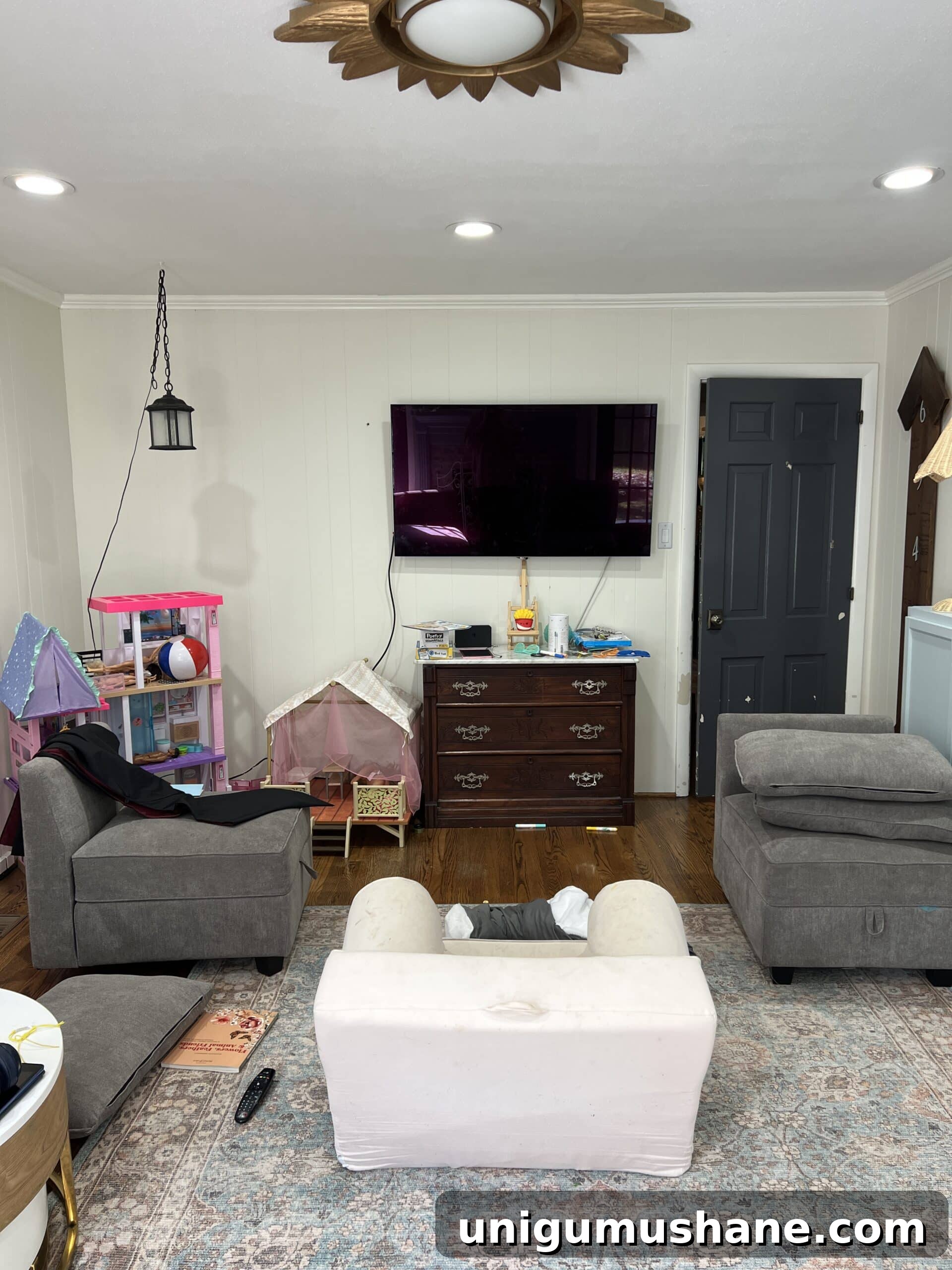 Media Room Storage Ideas for Your Next Makeover 10 playroom before