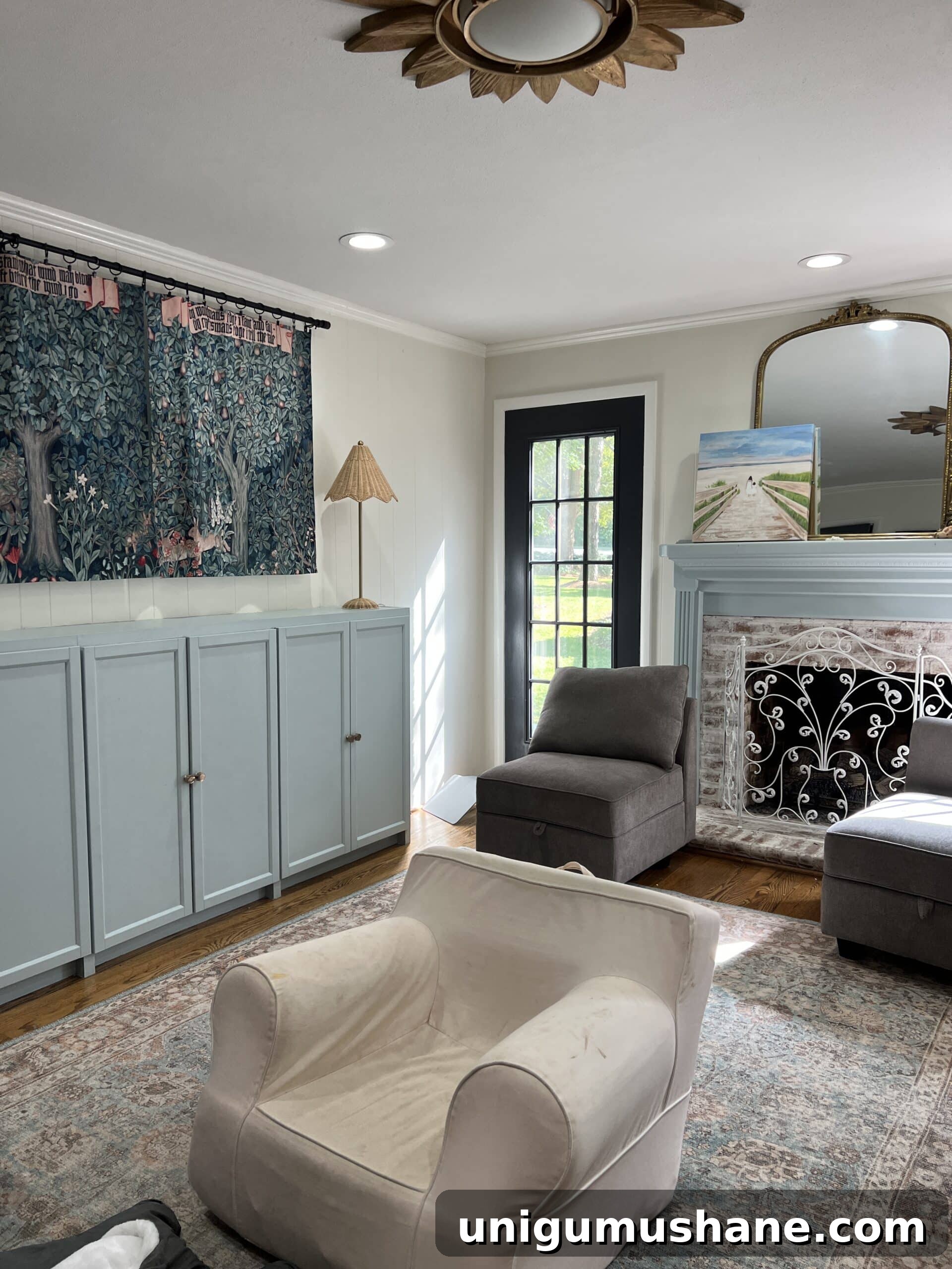 DIY Home Media Room Makeover Ideas on a Budget 3 media room before