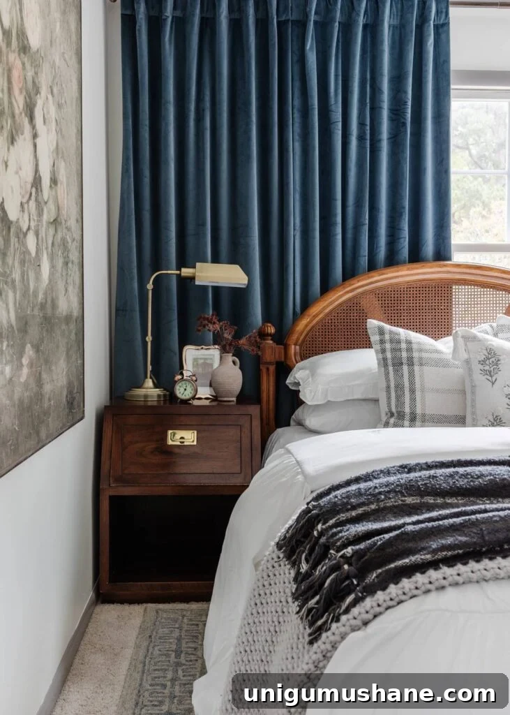 Make No-Sew Cafe Curtains: Step-by-Step DIY Guide 11 blue velvet curtains