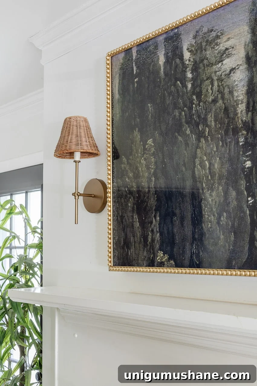 DIY bead frame on a Samsung Frame TV
