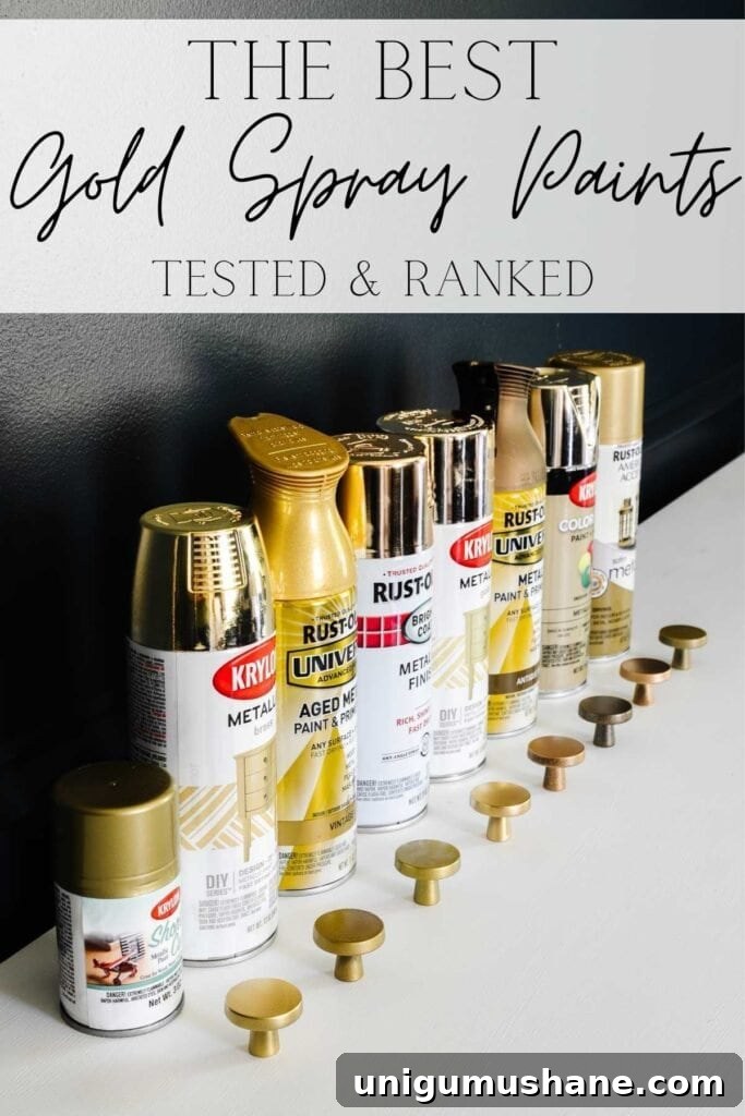 best gold spray paints tested and ranked