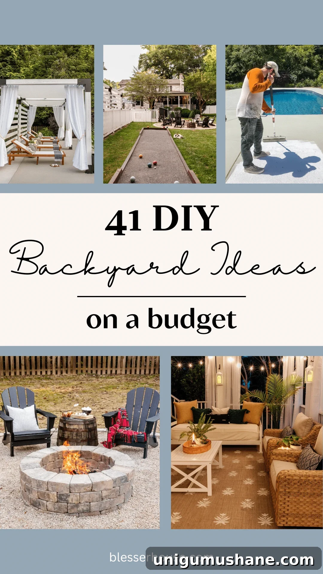 Amazon Patio Furniture and Outdoor Decor: Affordable Luxury 9 diy backyard ideas on a budget
