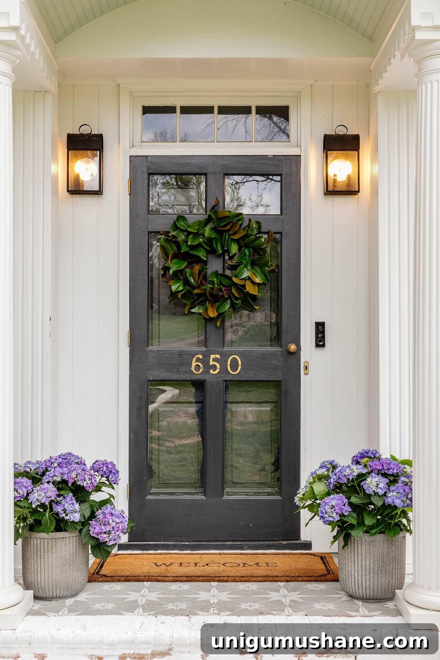 Designers Recommend Traditional Front Door Paint Colors 6 black front door paint color
