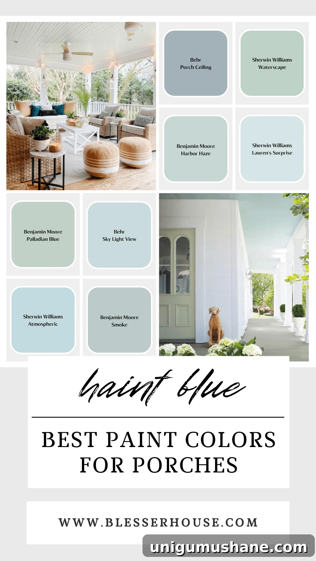 8 Genius Ways to Cover Popcorn Ceilings Without Removing Them 13 haint blue paint colors