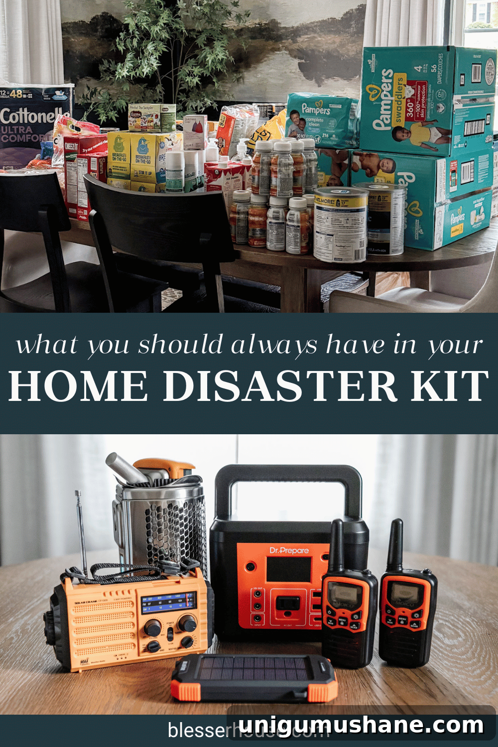 What We Pack in Our Home Emergency Kit 2 what you should always have in your home disaster kit for emergencies in case of a hurricane tornado flood or earthquake