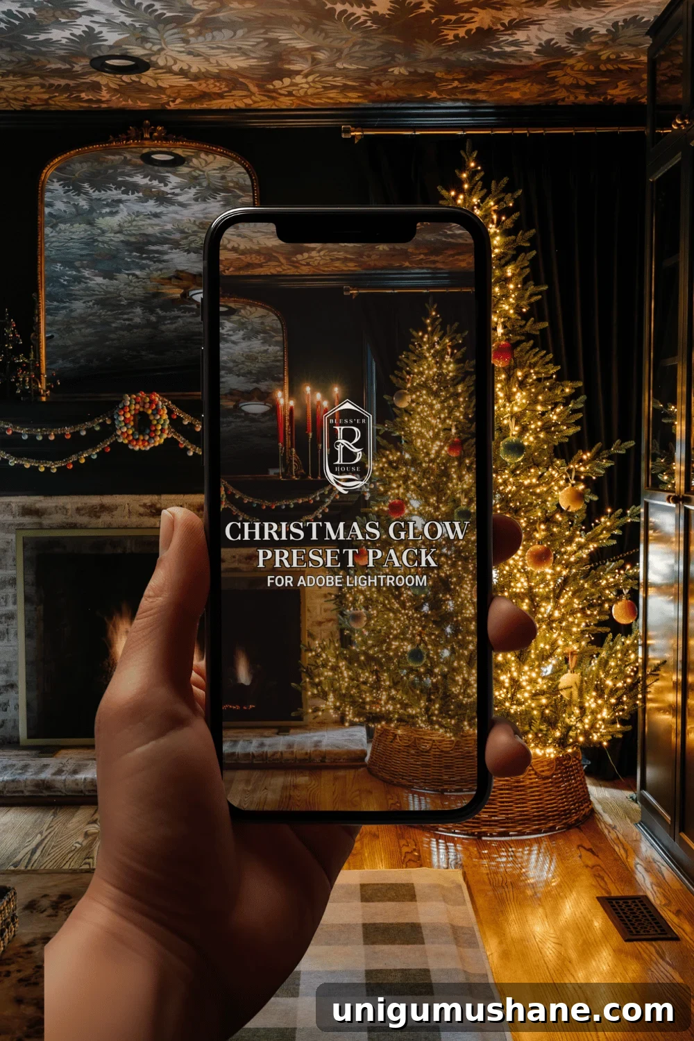 Christmas Glow Lightroom Preset for Holiday Photos 2 img 54448 1