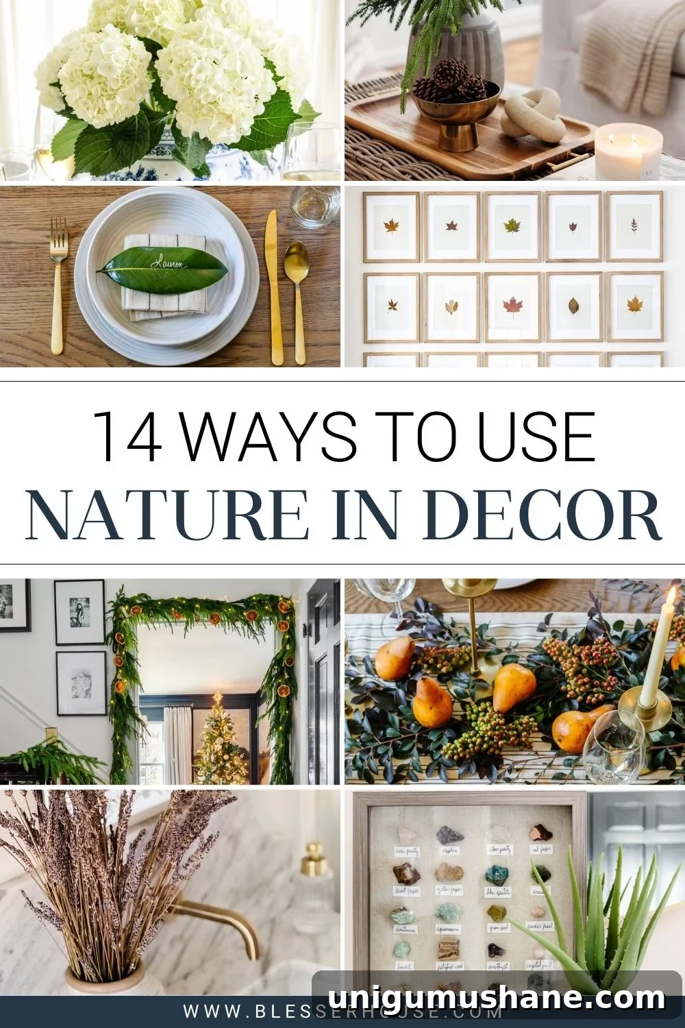 14 Natural Home Decor Ideas to Bring the Outdoors In 2 natural decor ideas using things from nature in your home