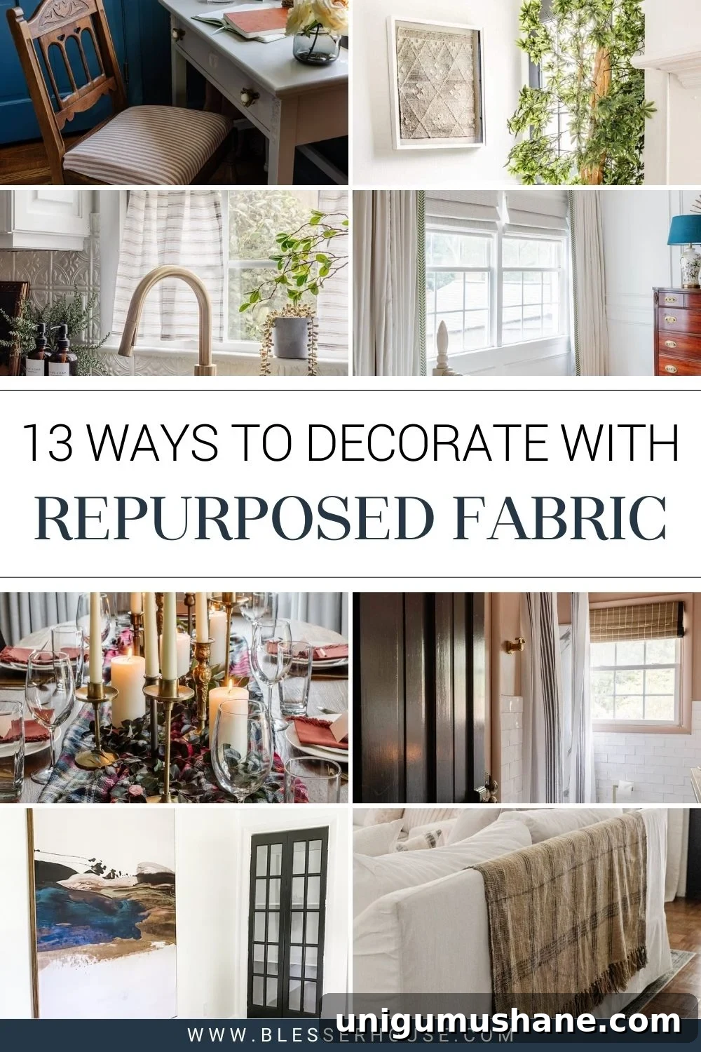 13 Upcycled Fabric DIY Projects for Home Decor 2 ideas to repurpose fabric for home decor