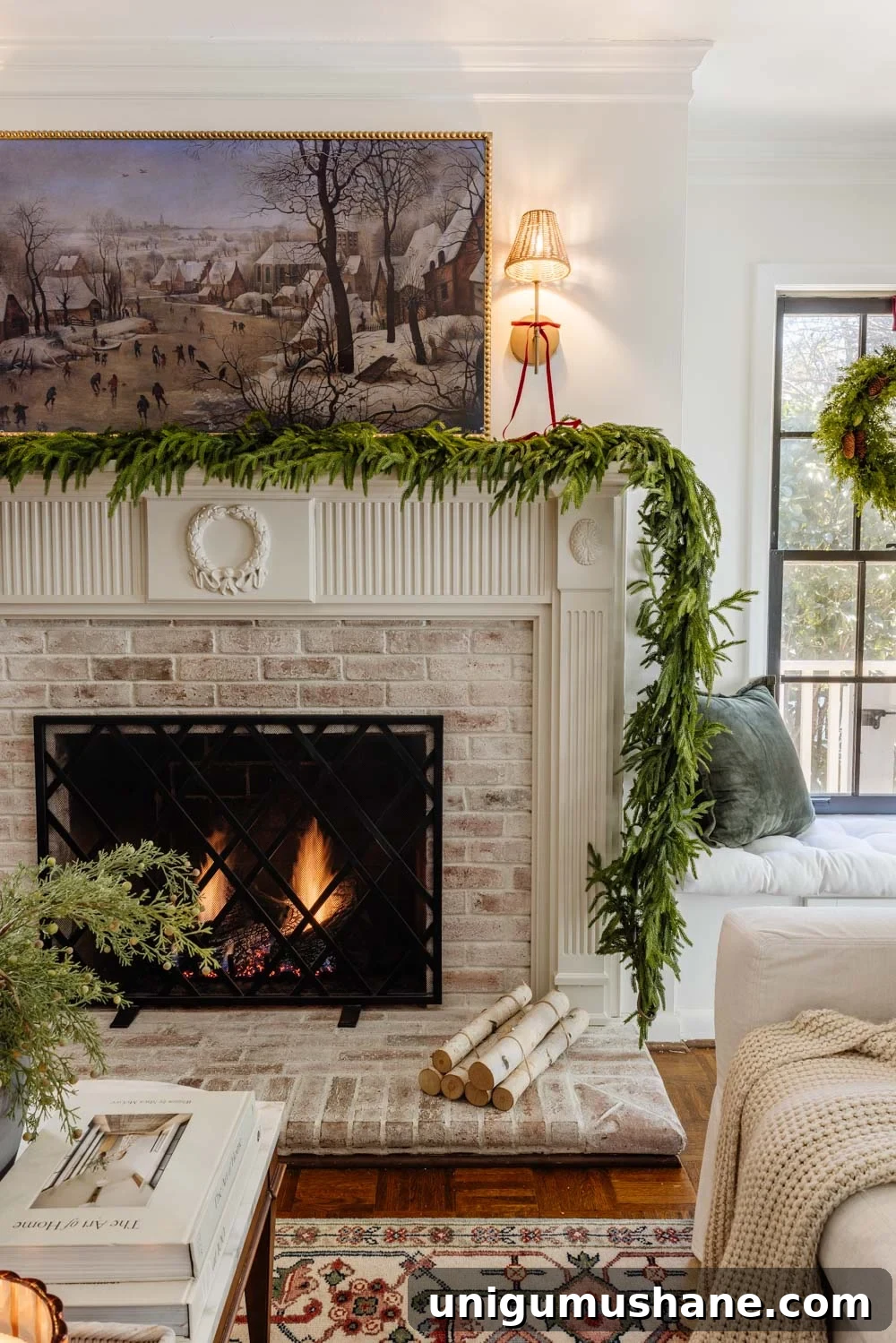 colonial fireplace molding