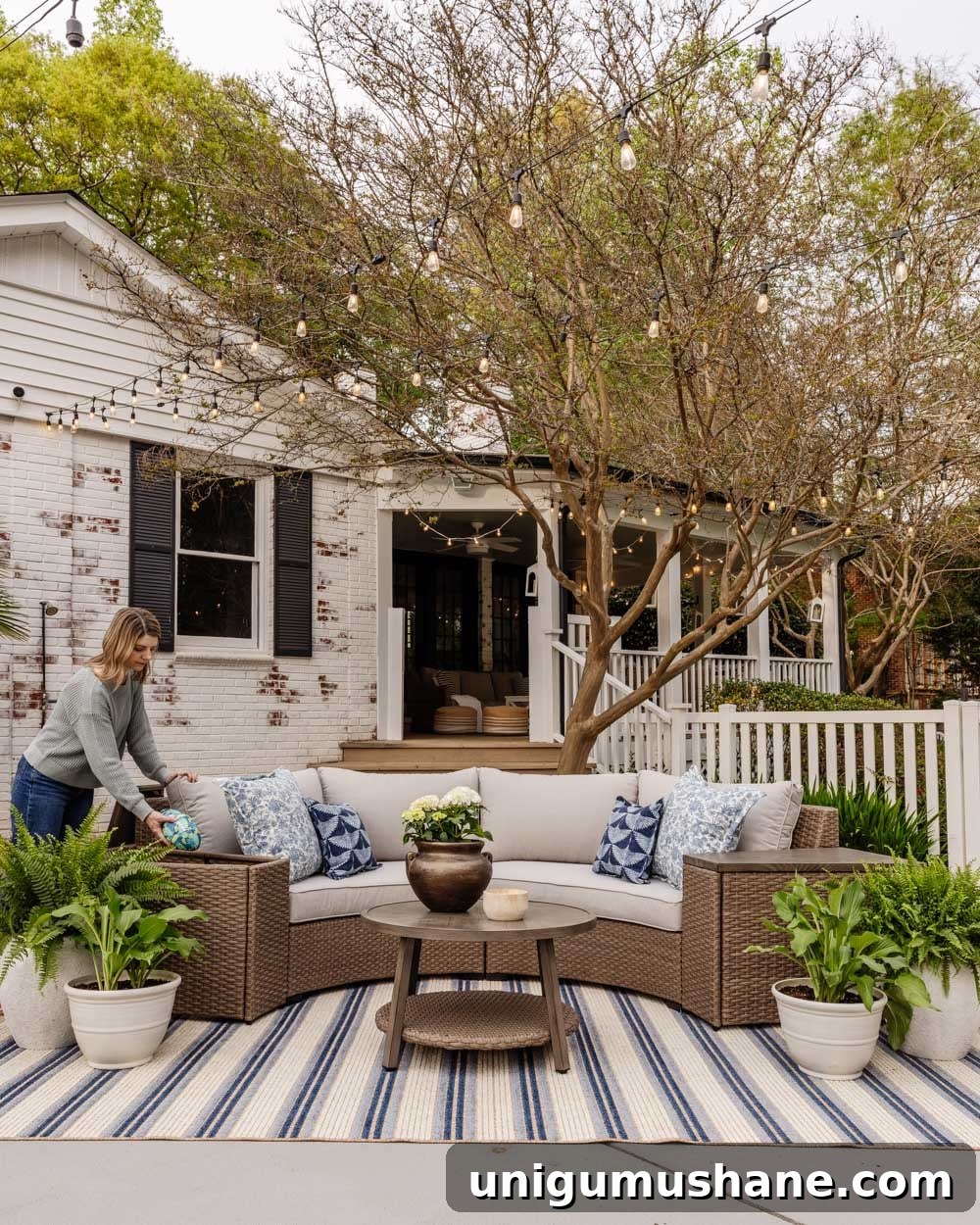Outdoor Furniture Roundup: Save on Stylish Patio Picks 9 curved outdoor furniture with storage