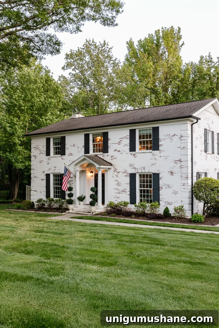 16 DIY Curb Appeal Ideas to Transform Your Front Yard 22 plush grassy lawn makeover after 1 year of growth