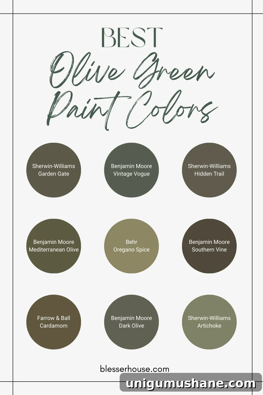 Why an Olive Green Bedroom Might Suit You 7 best olive green paint colors