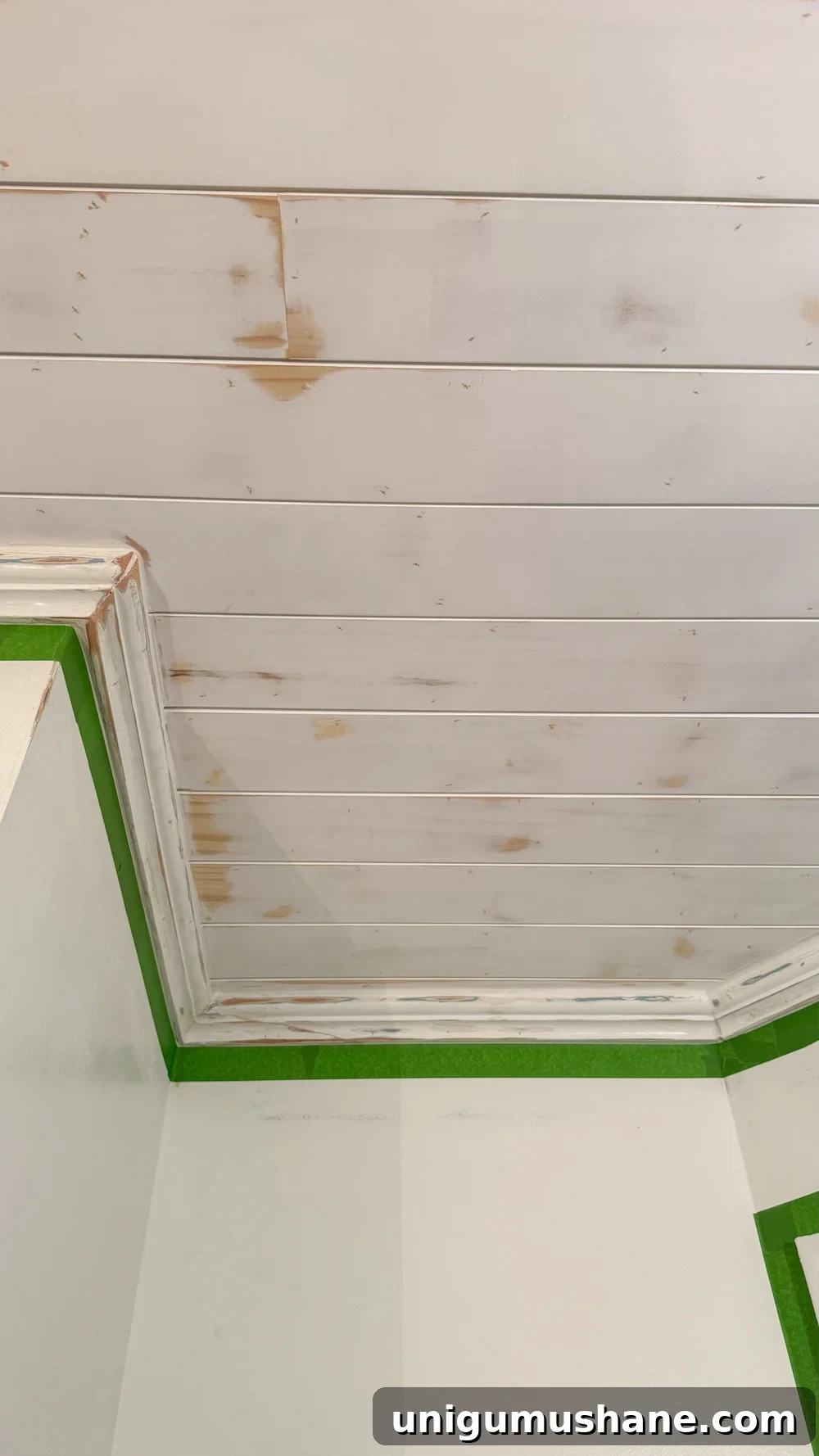 Hide Your Attic Door with a Tongue and Groove Ceiling 15 how to hide attic door in ceiling with tongue and groove