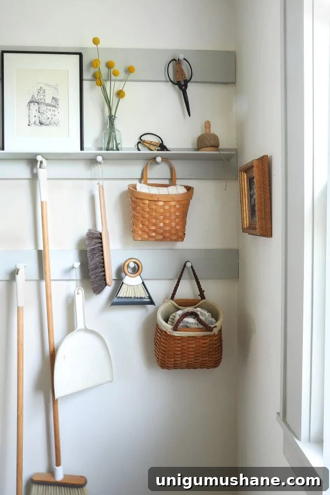 Small Space Laundry Room Ideas to Maximize Storage 20 laundry wall hooks