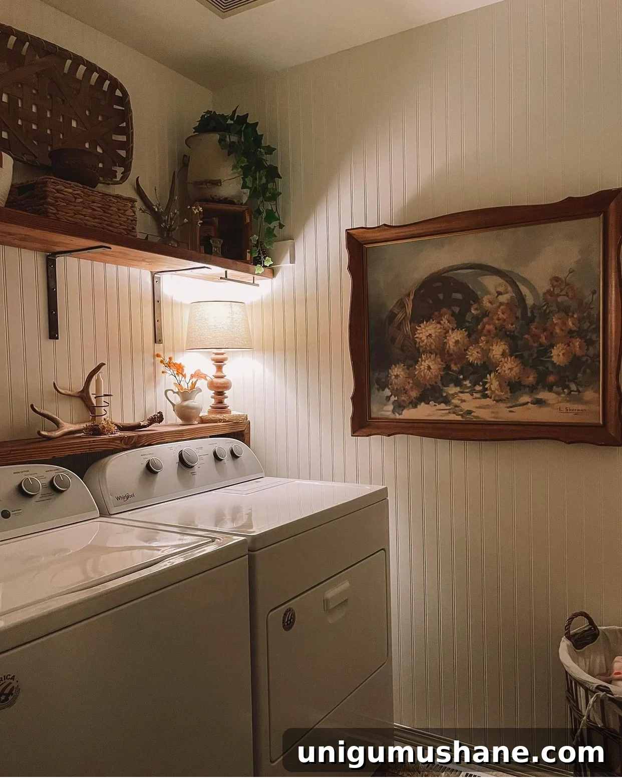 Small Space Laundry Room Ideas to Maximize Storage 27 laundry room lamp