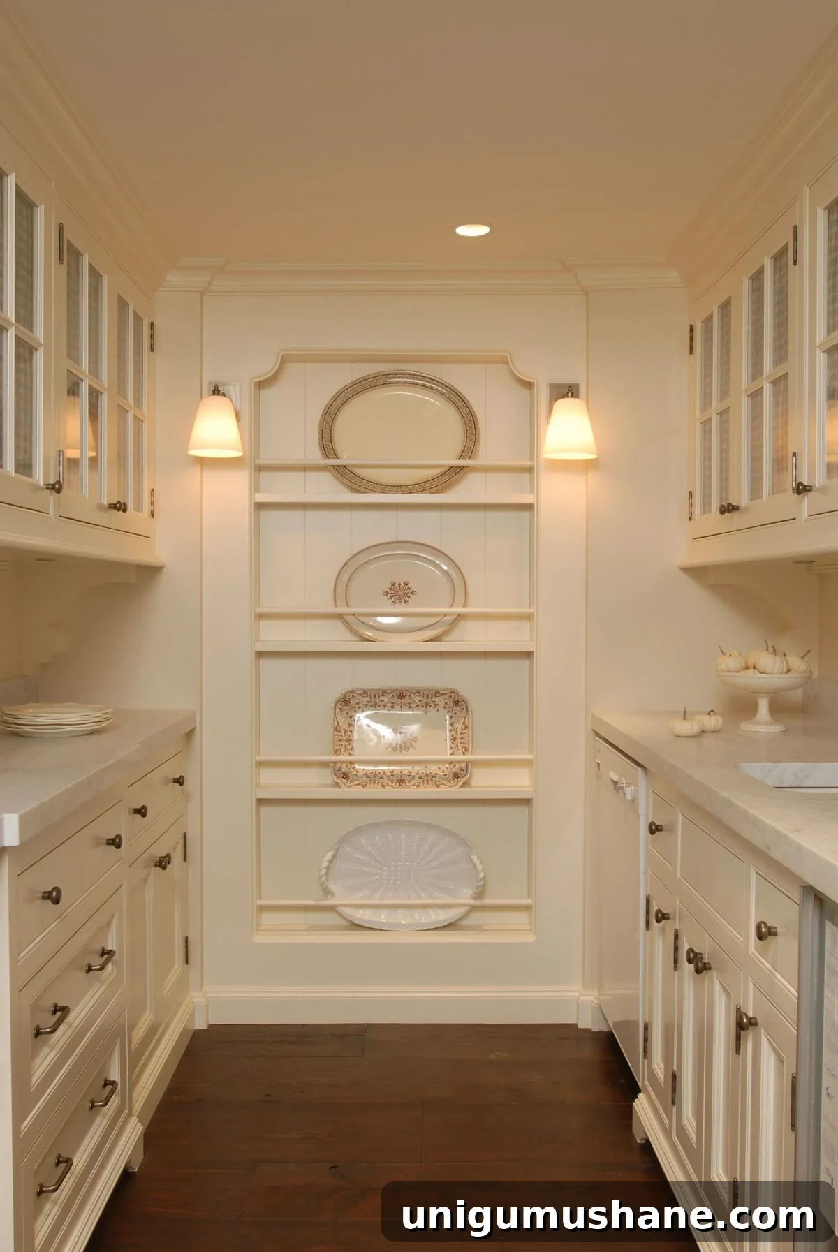 30+ Ways to Use Space Between Wall Studs for Storage 12 plate rack between studs