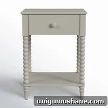 20+ Space-Saving Bedside Tables for Small Bedrooms 11 slim bedside table
