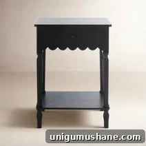 20+ Space-Saving Bedside Tables for Small Bedrooms 18 slim bedside table