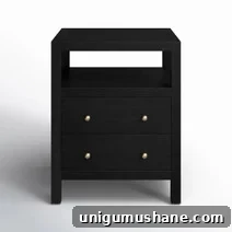 20+ Space-Saving Bedside Tables for Small Bedrooms 23 slim bedside table