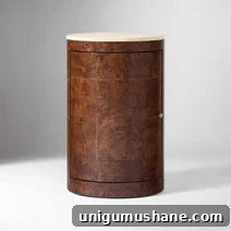 20+ Space-Saving Bedside Tables for Small Bedrooms 24 slim bedside table