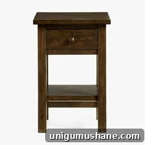 20+ Space-Saving Bedside Tables for Small Bedrooms 25 slim bedside table