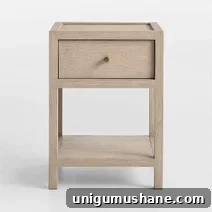 20+ Space-Saving Bedside Tables for Small Bedrooms 7 slim bedside table