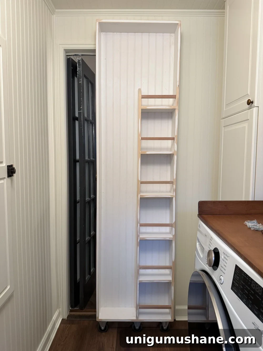 DIY Hidden Broom Closet That Disappears Into the Wall 8 hidden broom cupboard diy