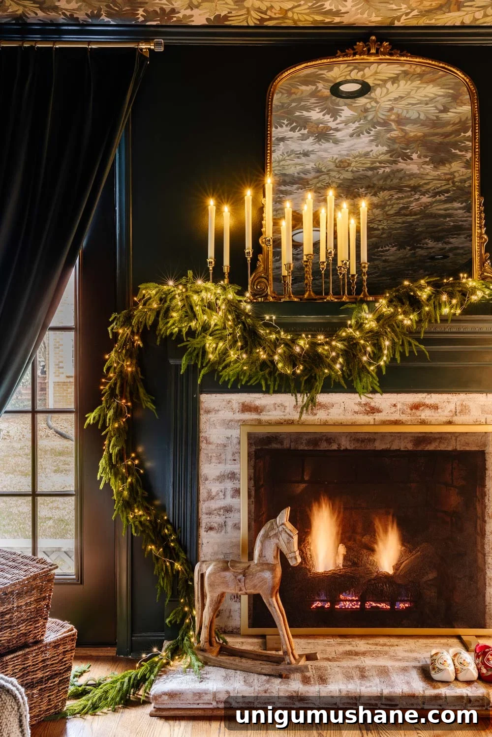 Our Christmas Home Tour: 12 Festive Decorating Tips 14 modern traditional cozy Christmas home decor tour