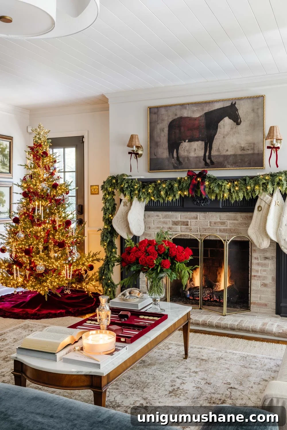 Our Christmas Home Tour: 12 Festive Decorating Tips 19 Ralph Lauren Christmas decorating ideas on a budget