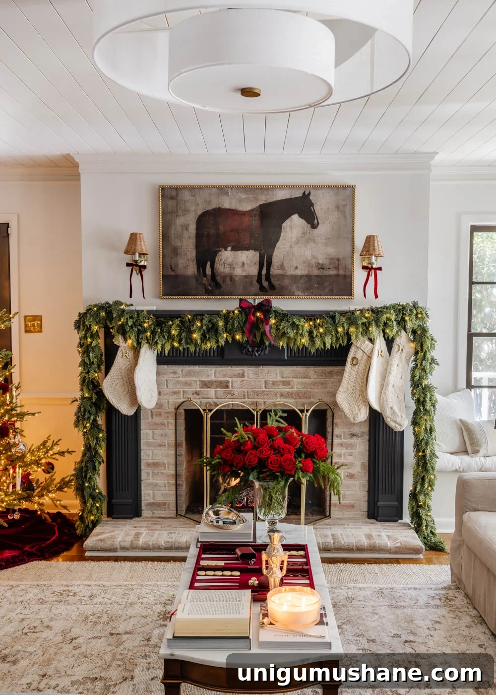 Our Christmas Home Tour: 12 Festive Decorating Tips 22 Ralph Lauren Christmas decorating ideas on a budget