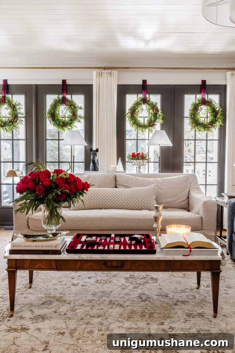 Our Christmas Home Tour: 12 Festive Decorating Tips 23 Ralph Lauren Christmas decorating ideas on a budget