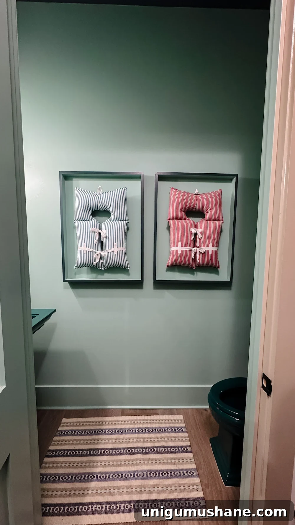 Framed life preserver vests
