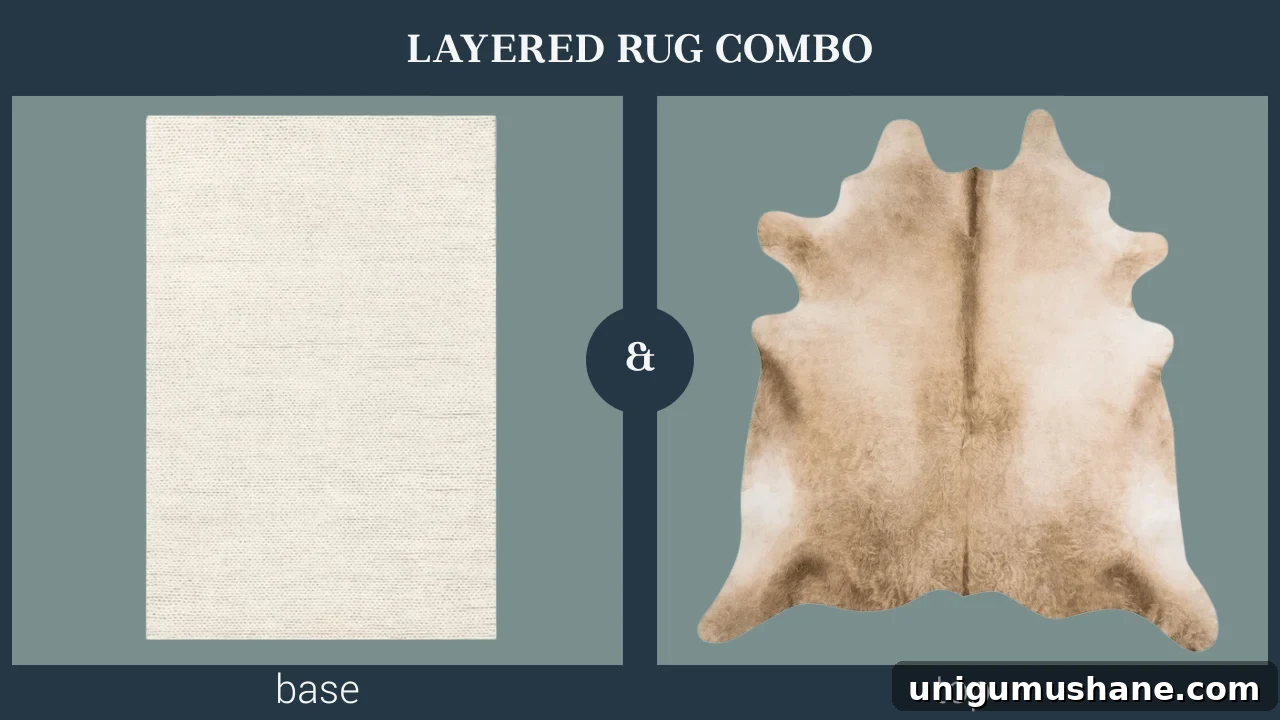 How to Layer Rugs: Pairing Tips for Any Room 7 layered rug combination