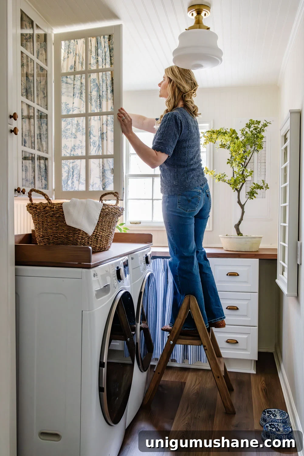 Maximize Storage in a Small Laundry Room 2 small laundry room organization