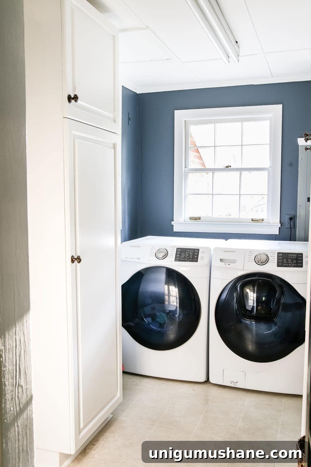 Maximize Storage in a Small Laundry Room 3 laundry room before